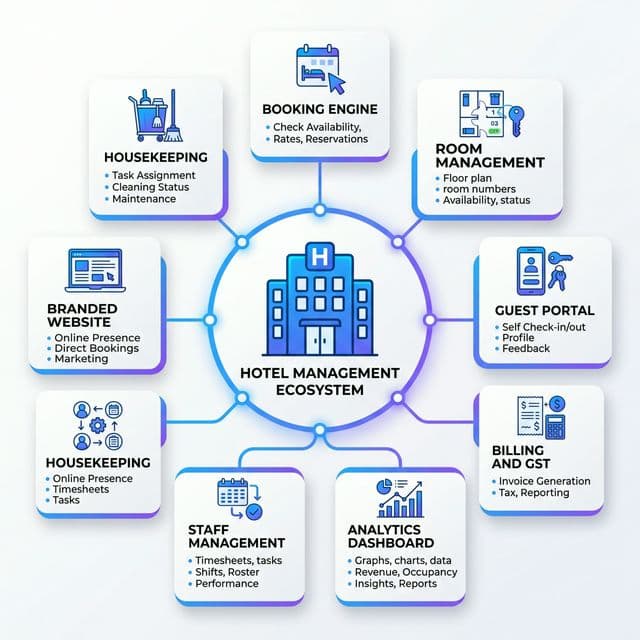 RoomRow Hotel Management Ecosystem